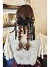 結婚式ヘアセット￥4500（８:00、8:30からのご予約は早朝料金がかかります）