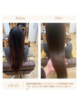 グランバイ アトリエドングリ(Grand × AtlierDonguri)&nbsp;お客様髪質改善データ2014（髪質改善縮毛矯正カラー）