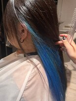 ユナイテッドビューティーウェストコースト(UNITED BEAUTY WEST COAST) 透明感デザインカラー/インナークリアブルー/ストレート