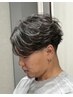 【高橋Men's限定No.1 】カット＋プレミアムケアパーマ(ニュアンス・フェザー)