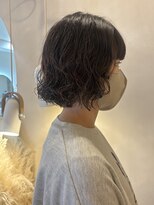 ラヴィズム 栄店(LUVISM)&nbsp;ミディアム/ボブ/レイヤー/顔周りレイヤー/パーマ/艶カラー
