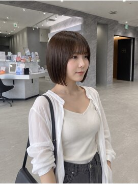 ルクス スマートサロン(Luxs SmartSalon) ぱつっと顎下1センチボブ