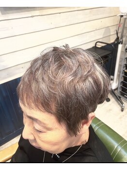 イコロ 流山おおたかの森(icoro)の写真/【暗くなりすぎないグレイカラーが人気◎】今の大人女性にぴったりの薬剤でダメージレスに*