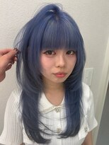 ロウル 池袋(LOWRL)&nbsp;トレンドレイヤー×透け感ブルー♪