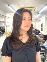 アオ(AO。) 顔周りカット/顔周りレイヤー/ザクザクレイヤー/レイヤー