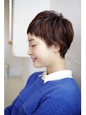 ショートバングなショート