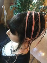 ヘア・トリップ・スプレー(Hair trip Spray)&nbsp;イチゴちゃんのアップスタイル