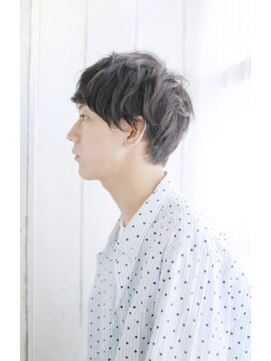 シュシュット(chouchoute) かき上げくせ毛風パーマソフトツーブロックショートレイヤー/005