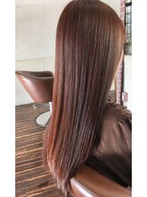 仕上りのAFTERの状態・・・まるでシルクのような上質の艶と手触り。