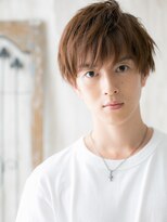 グルーミングサロン バーバー キャッスル 北浦和西口(Grooming salon Barber Castle)&nbsp;明るめカラーの無造作ショートC