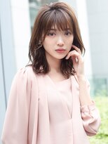 【AFLOAT 晃輔】20代30代大人かわいい 小顔ゆるふわセミディ