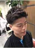 Style No.26 ツーブロック×ジェットバング