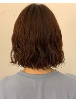 カウチ 板橋本町店(kauti)&nbsp;レッドブラウン×ニュアンスパーマ