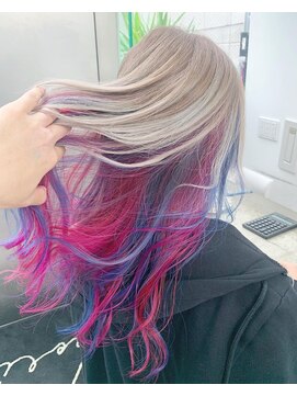 シェリ ヘアデザイン(CHERIE hair design) 鮮やかインナーカラー☆