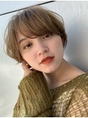 大人かわいいゆるふわショート20代30代40代