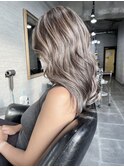 グレーアッシュハイライト【Insta→bacio_ozawa】