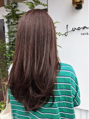 髪質は季節ごとに変化し、それぞれ悩みも変わる。だからこそLuca hairで艶感×潤いのある美髪へと導く―