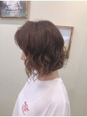 ふんわり垢抜けデジタルパーマボブ