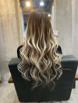 リエコー(RE'ECHO)&nbsp;ダイヤモンドヘアー特色８０本