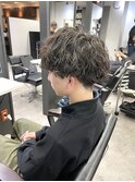 波巻きパーマ☆