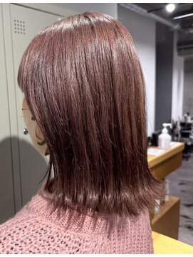 シェル 吉祥寺(shell) グレージュカラー/ボブウルフ/黒髪/ココアベージュ