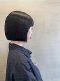 大人かわいいショートボブミニボブ外ハネボブ