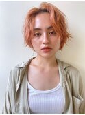 ショート/ボブ/髪質改善/インナーカラー/韓国/ブリーチ/学割U24