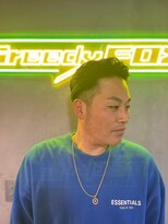 グリーディーフォックス 三軒茶屋(GreedyFOX)&nbsp;波巻き/マッシュパーマ/ウルフ/ハイライト<理容室>三軒茶屋