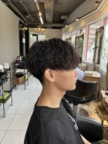 アイズ 海老名(AIZU) ツイストスパイラルパーマ メンズパーマ 波巻きパーマ