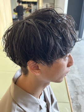 ニアウ 伊勢崎連取店(Niau) メンズマッシュパーマツイストスパイラルパーマ波巻きパーマ