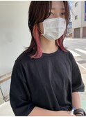 【NAiVE hair】ピンクインナーカラー