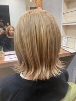 ブロッサム 東中野店&nbsp;大人美人くびれヘアミルクティーハイライト