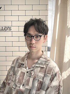 オールデイハローズ(ALL DAY HELLO'S) ３０代大人カジュアルモテショート【河原町】ビジネスパーマ