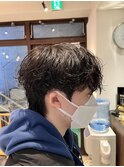 シャドウパーマ メンズ韓国ヘア スパイラルパーマ 韓国パーマ