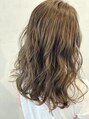 アグ ヘアー ドルチェ 静岡青葉通り店(Agu hair dolce)&nbsp;ミルクティーベージュで綺麗なコントラスト