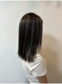 ハイライト×グレージュ