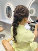 ロングあみ下ろし