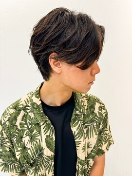 ネイロ 北千住(NeiRo) メンズマッシュツーブロ刈り上げ波巻きツイストスパイラルパーマ