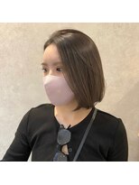 ジーナ 福岡藤崎(Zina)&nbsp;[Zina藤崎]髪質改善/オリーブベージュ/韓国ヘア/前髪/顔周り