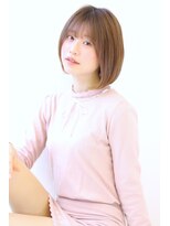 オーロ 緑地公園店(ORO)&nbsp;20代30代40代50代ボブルフネビージュ小顔ワンレンショート