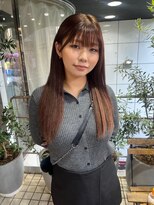 ヘアーアンドメイク ビス(HAIR&MAKE bis) ブリーチなしココアブラウン♪【多田華歌】