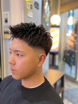 トウキョウ ゴブ(GOB) フェード/池袋フェード/池袋スパイキーショート