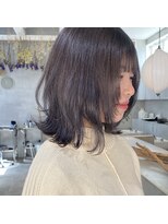 ミント(mint)&nbsp;【透けるグレーとウルフボブ☆☆】