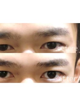 【関内駅近★20時まで営業】しっかりメンテナンスしたい方必見！毛流れを整え、立体感のある眉に！