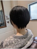 襟足タイトショート
