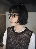 ヨーロッパの街を歩いていそうなボブ【祐天寺/ボブ/パーマ】