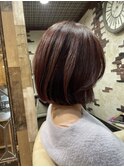 柔らかサクラボブ