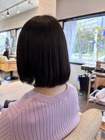 トゥルーチェ (tu.luce) 【今野】顎下ナチュラルボブ    川崎西口美容室/Aujua/髪質改善