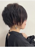 くせ毛活かしたショートカット
