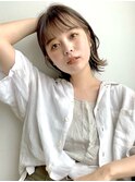 インナーカラーで程よくお洒落なレイヤーボブ